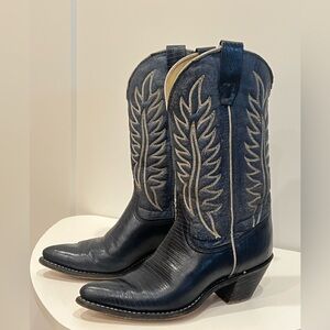 Wrangler Women’s Navy Blue Western Cowboy Boots